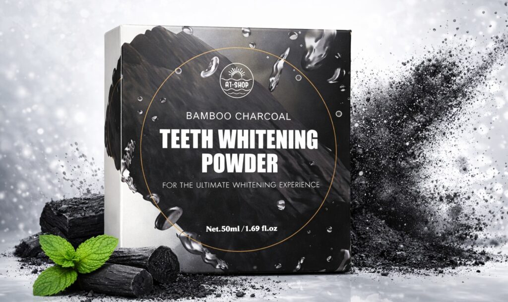 AT-Shop teeth whitening powder peroxidevrij